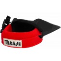 Leash de Pé de pato Thrash Heel Pad Red