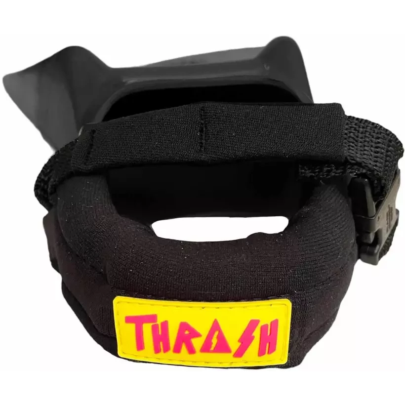 Leash de Pé de pato Thrash Heel Pad Black/Yellow