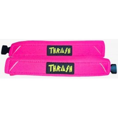 Leash de Palmes Thrash Heel Pad Pink/Yellow 2