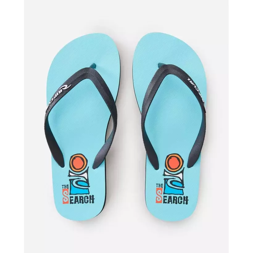 Rip Curl flip flops Bloom Light Blue