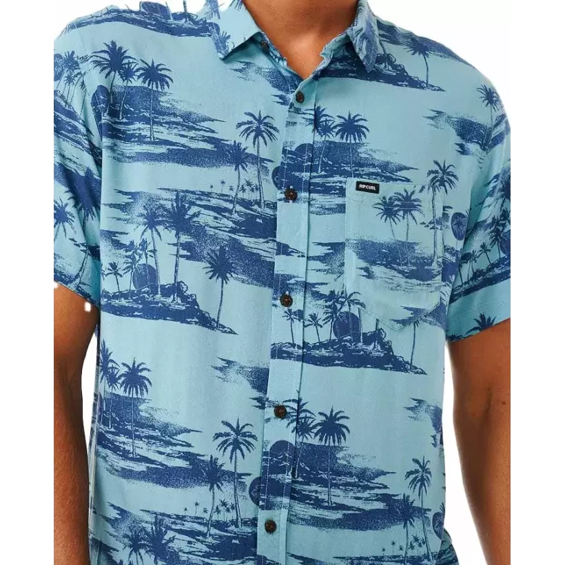 Rip Curl Party Pack dusty blue Shirt