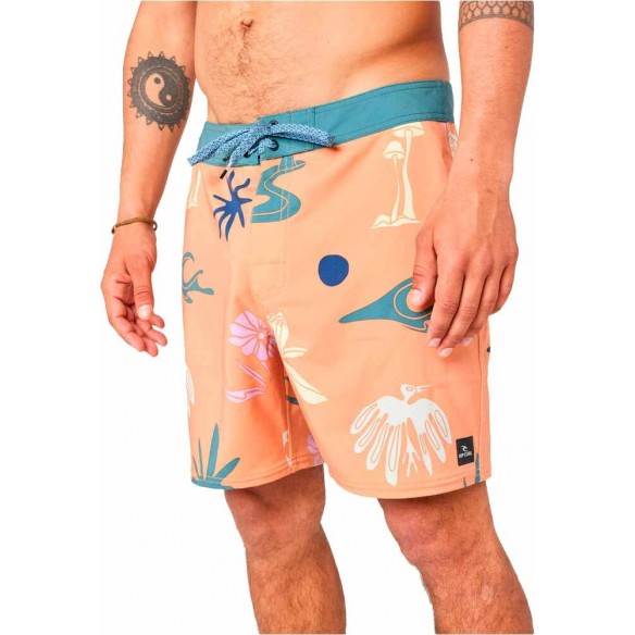 Badehose Rip Curl Mirage  Retro Snapa Orange