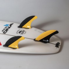 Quilhas surf FCSII Mick Fanning PC Black/Mango 2