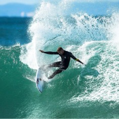 FCSII Mick Fanning PC fins Black/Lavender 2