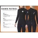 Neoprenanzug Rip Curl Dawn Patrol 4/3mm Damen BZ Blue/Multi