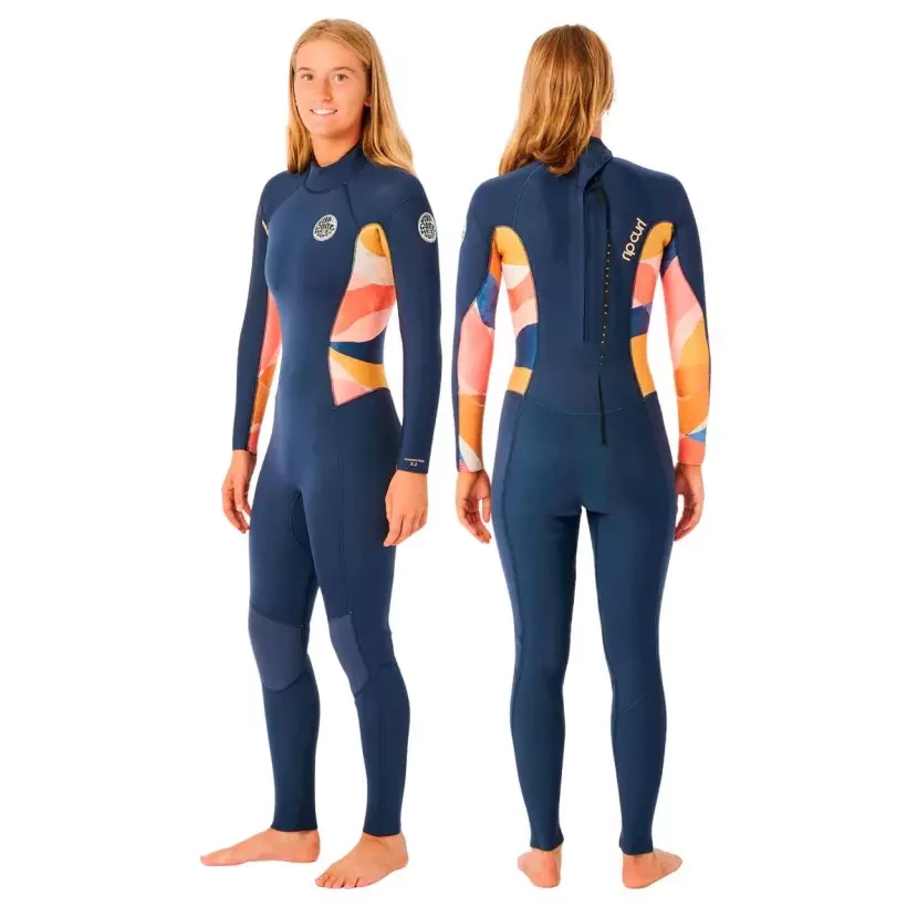 Neoprenanzug Rip Curl Dawn Patrol 4/3mm Damen BZ Blue/Multi
