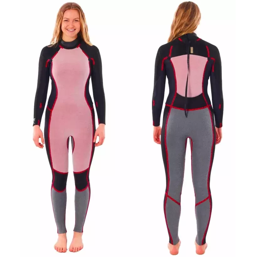 Wetsuit Rip Curl Dawn Patrol 4/3mm Womens BZ Blue/Multi