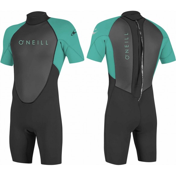 Neoprenanzug ONeill Reactor II 2mm Youth Black/Light Aqua