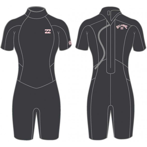Shorty Billabong Launch Graphite