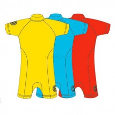 Madness shorty rash guard children light blue