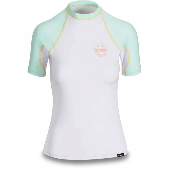 Lycra a maniche corte DaKine Flow White