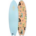 Surfboard softboard Ocean & Earth Brains EZI-Rider Fish Pastel Blue