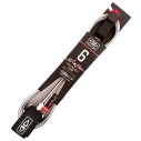 Ocean & Earth SLIMLINE Pro/Comp Leash Black/White