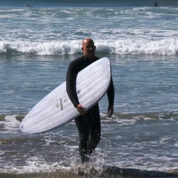 Surfboard longboard Firewire TJ pro Round Volcanic