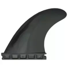Quillas M-Fins Glass Flex Single Tab Black