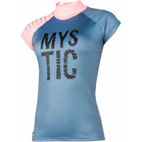 Lycra Mystic Dutchess manga corta Women Blue