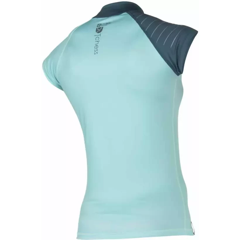 Lycra Mystic Dutchess manga curta Women Green