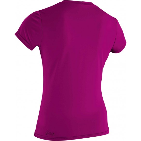 Camiseta UV O´Neill Womens Basic Skins Pink