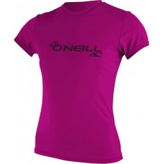 Camiseta UV O´Neill Womens Basic Skins Pink
