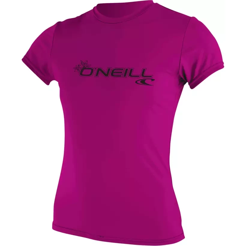 Camiseta UV O´Neill Womens Basic Skins Pink