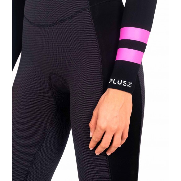Wetsuit Hurley Plus Womens 3/2mm Black/Graphite