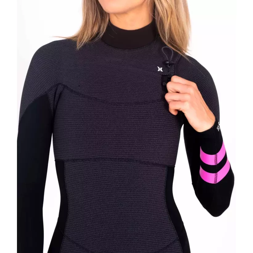 Wetsuit Hurley Plus Womens 3/2mm Black/Graphite