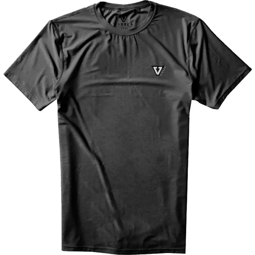 Camiseta anti UV Vissla Twisted SS Black