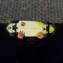 surfskate Slide Joyfull Pinlime 30''