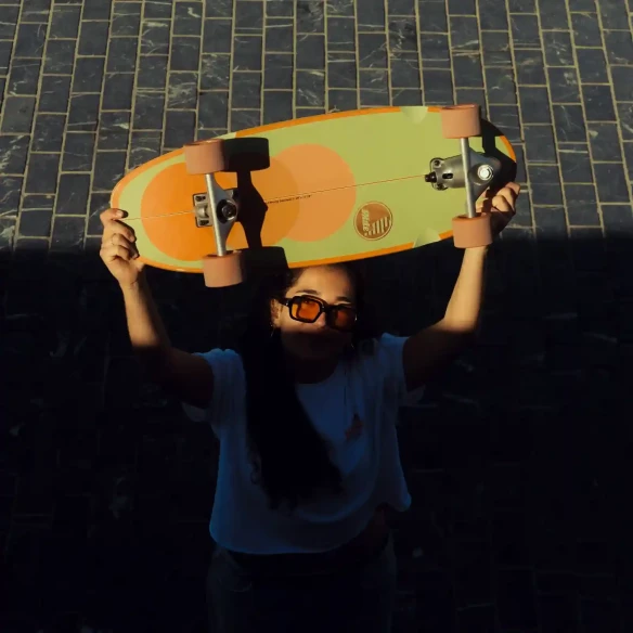 surfskate Slide Citrus Trim 28''