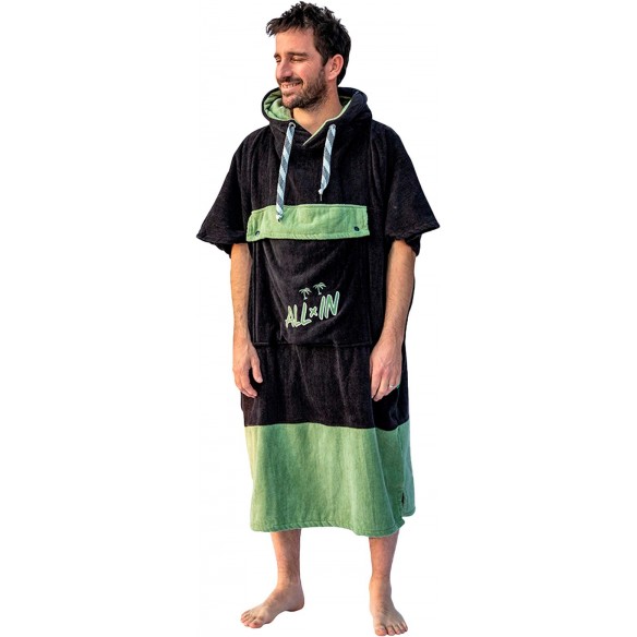 Poncho All In V Flash Logo Green