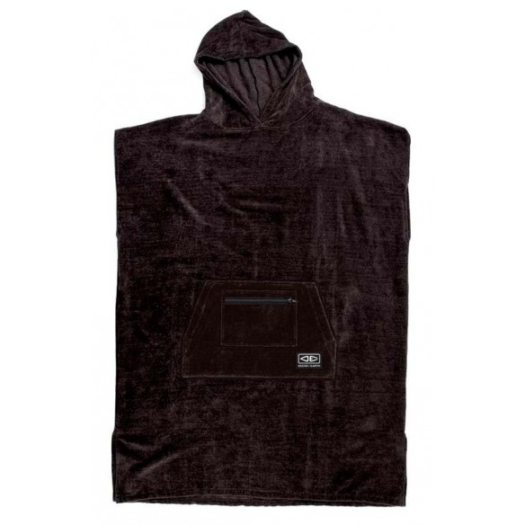 Poncho Ocean & Earth Lightweight Black