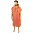 Poncho All In Classic Light Dark Red
