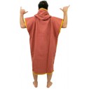 Poncho All In Classic Light Dark Red
