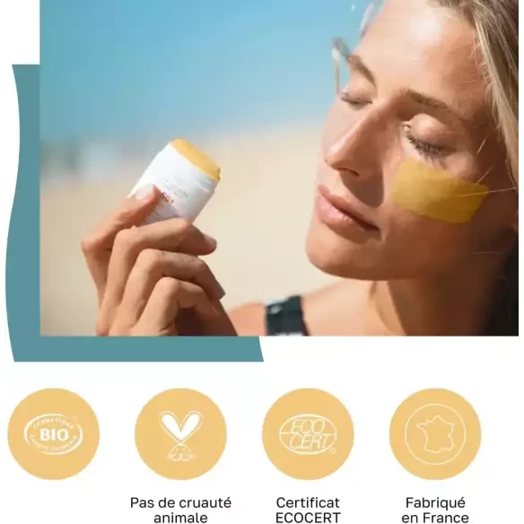 Protector solar en stick Evoa SPF50 Yellow