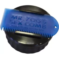 Wax container Container+comb Black/Blue