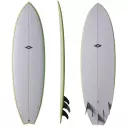 Surfboard NSP fish Elements Green