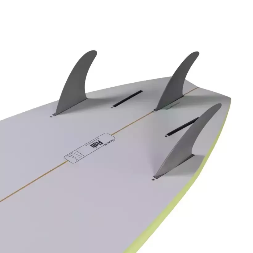Surfboard NSP fish Elements Green
