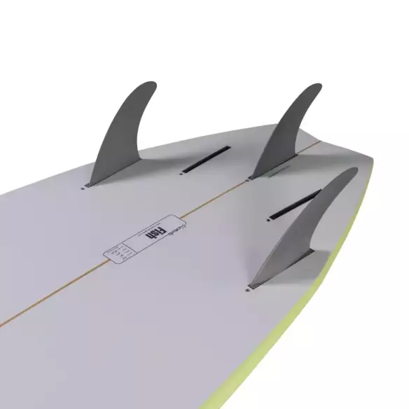 Surfboard NSP fish Elements Green