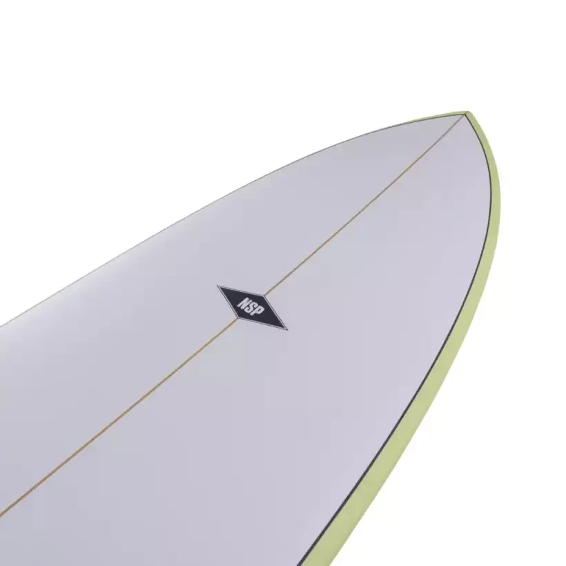 Surfboard NSP fish Elements Green