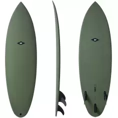 Surfbrett NSP Tinder Protech Olive Tint