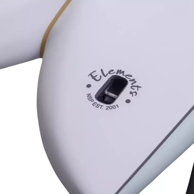 Tabla de surf NSP fish Double Vision Blue Powder