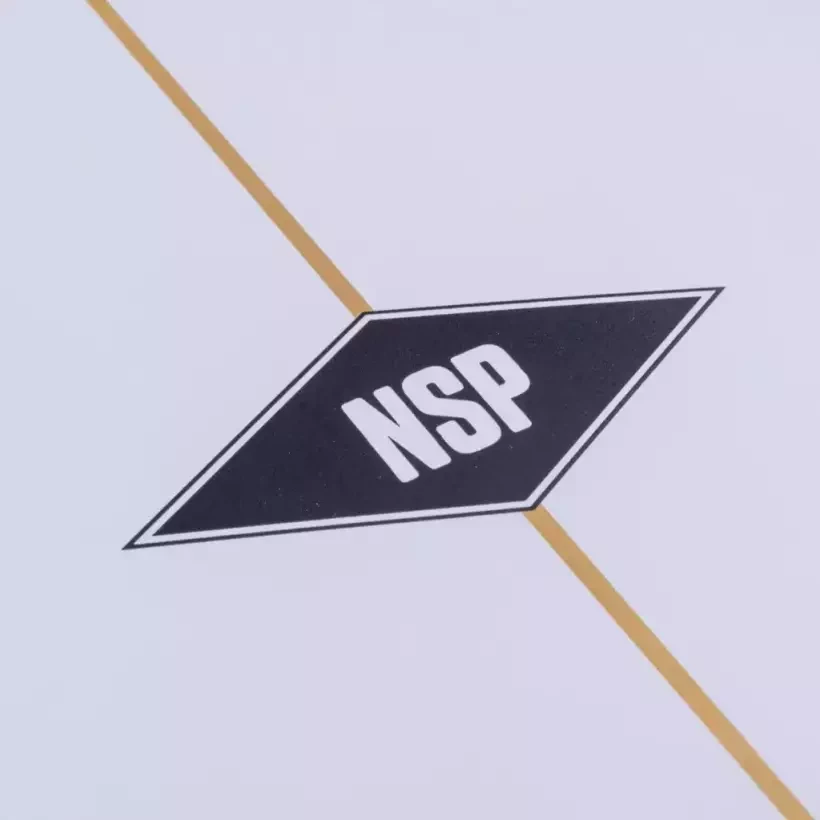 Tabla de surf NSP fish Double Vision Blue Powder