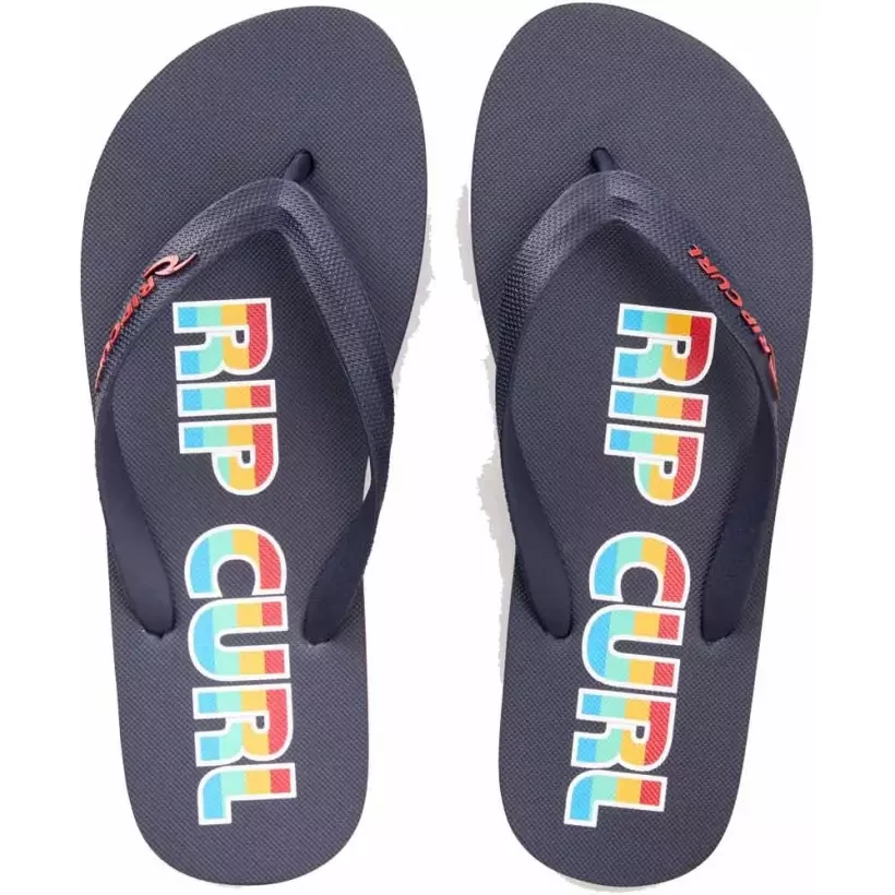 Rip Curl Icon youth flip flops blue