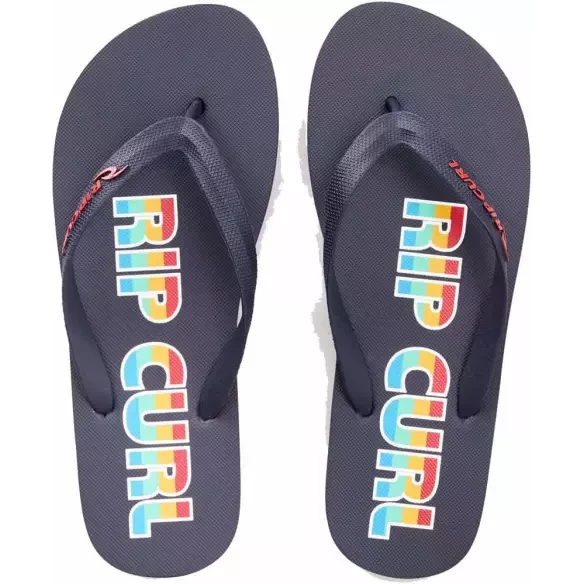 Rip Curl Icon youth flip flops blue