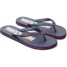 Rip Curl Icon youth flip flops blue 2