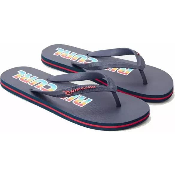 Rip Curl Icon youth flip flops blue