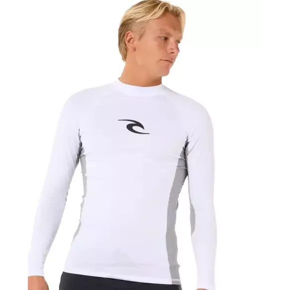 Lycra Rip Curl Waves LS White