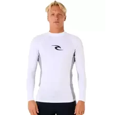 Lycra Rip Curl Waves LS White