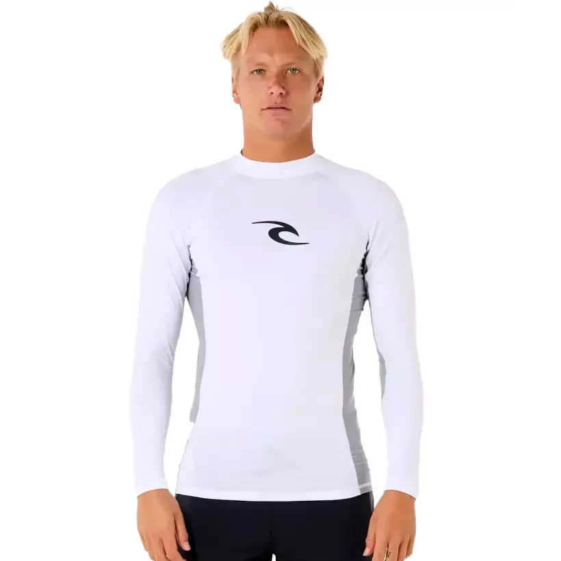 Lycra Rip Curl Waves LS White