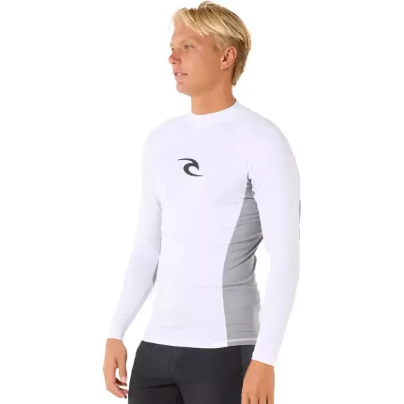 Lycra Rip Curl Waves LS White
